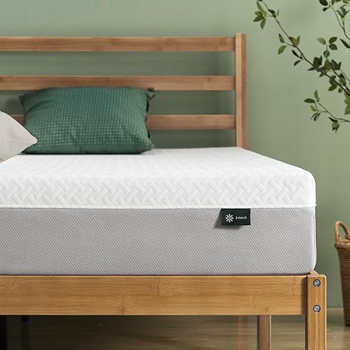 Miniatura 6 de Zinus 8 Inch Green Tea Essential Memory Foam Mattress [New Version], Full, Fiberglass Free, Medium Feel, Breathable Airflow Memory Foam, Certified