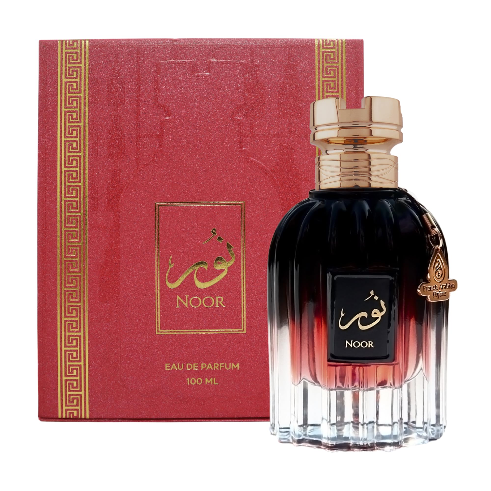 Noor 100ml Eau de Parfum for Women - Long Lasting Luxury Arabian Perfume, Sweet Floral Fruity Fragrance Perfume Gift