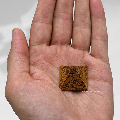 Miniatura 163 de Amazing Gemstone White Agate Snow Quartz Pyramid Crystal Healing Stones - 1" Great Pyramid Figurine of Natural Stone Pyramid for Meditation, Reiki