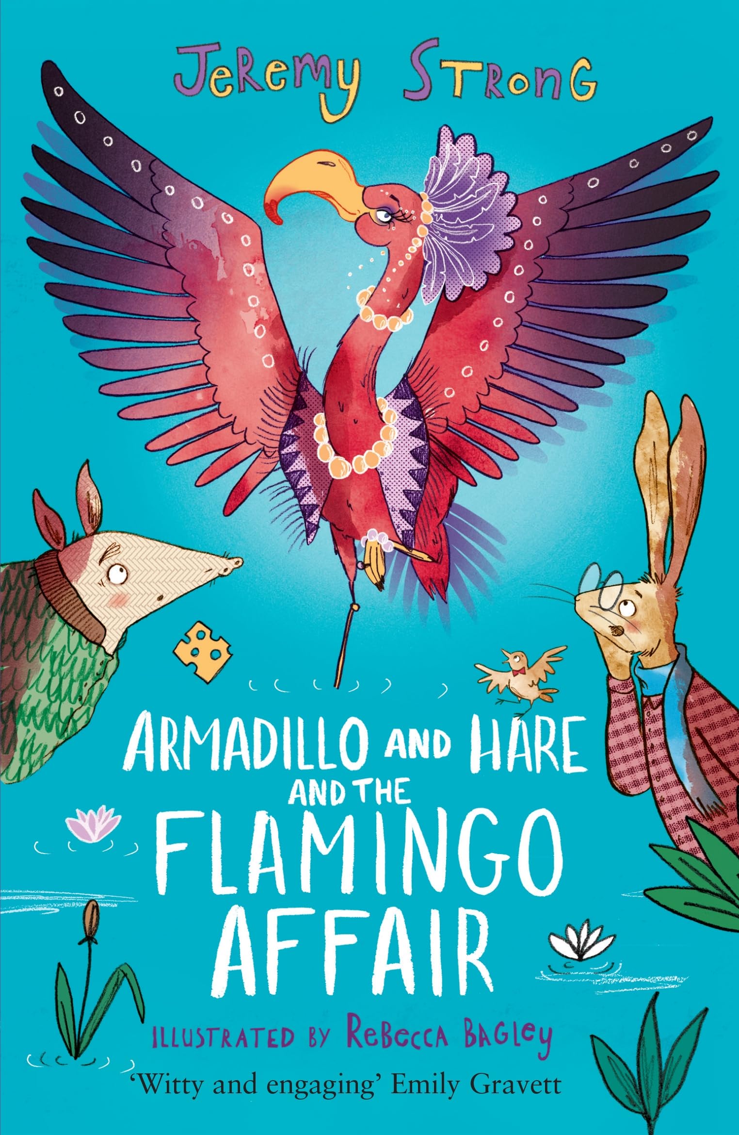Armadillo and Hare and the Flamingo Affair by Jeremy Strong PAPERBACK