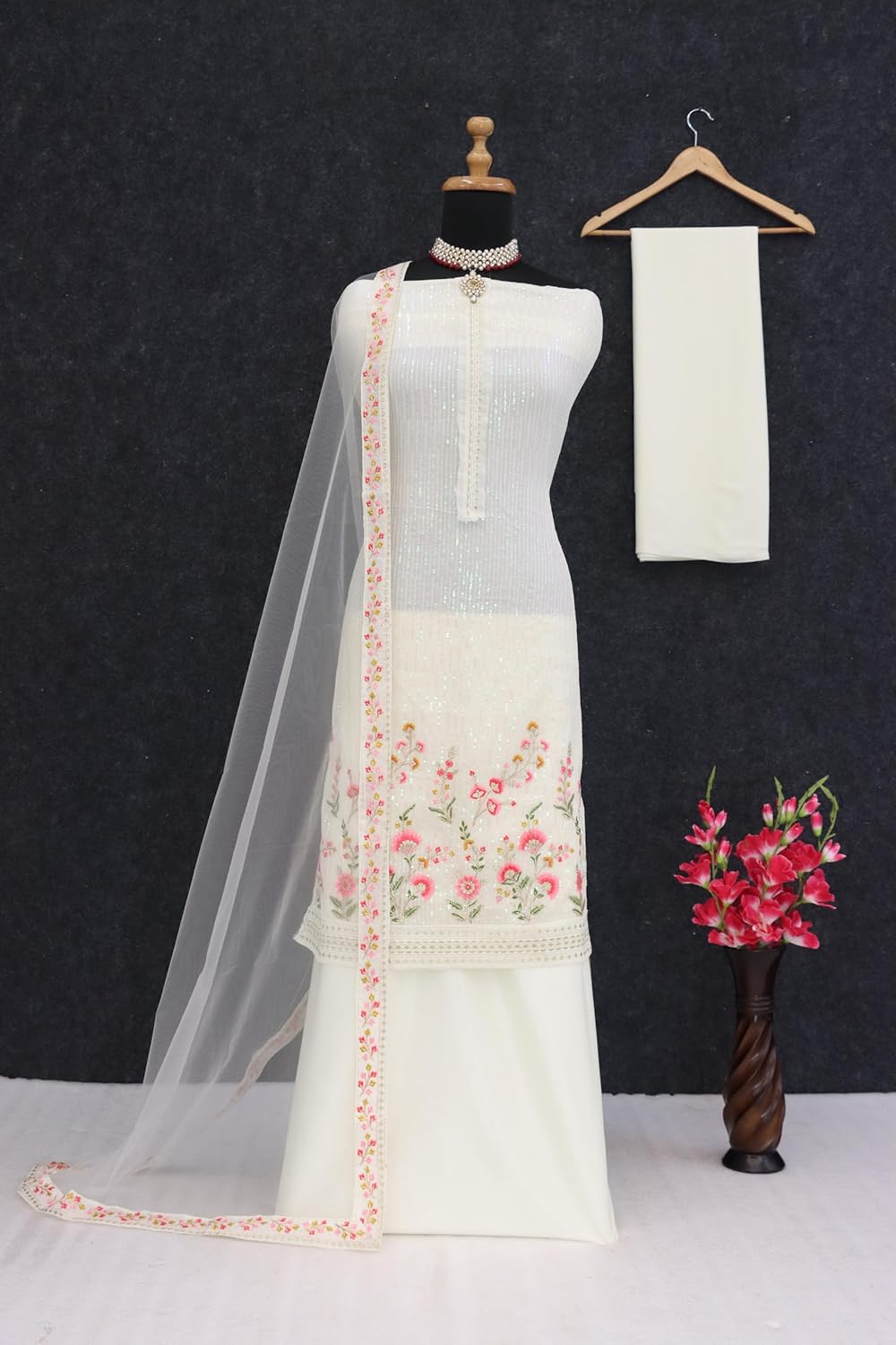 indian ready to wear salwar kameez Eid Festival wedding party plus size Sharara suit party for women (2800)