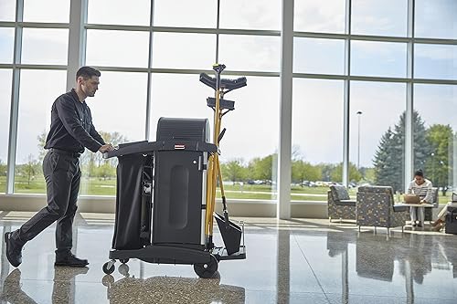 Miniatura 4 de Rubbermaid Commercial Products Maximizer - Bandeja de almacenamiento de cambio rápido, color negro (2018788)