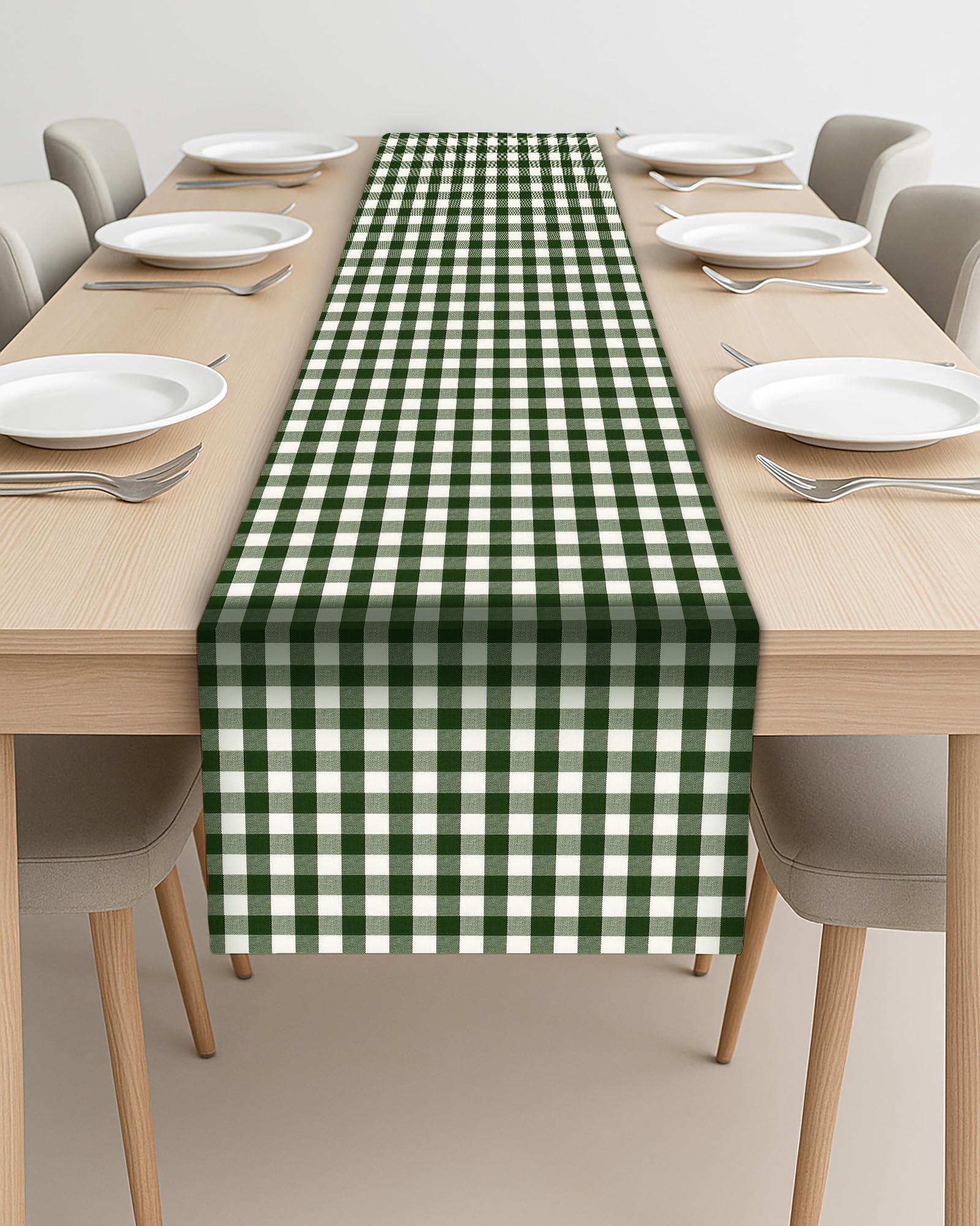 Camino de mesa Ghisallo de Italia encontrado en restaurantes y hoteles europeos, diseño jacquard, 100% algodón, tamaño 72 x 14 pulgadas, durabilidad superior, calidad premium