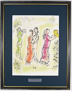 Amazon | マルク シャガール 『歓待【オデュッセイア】』 絵画