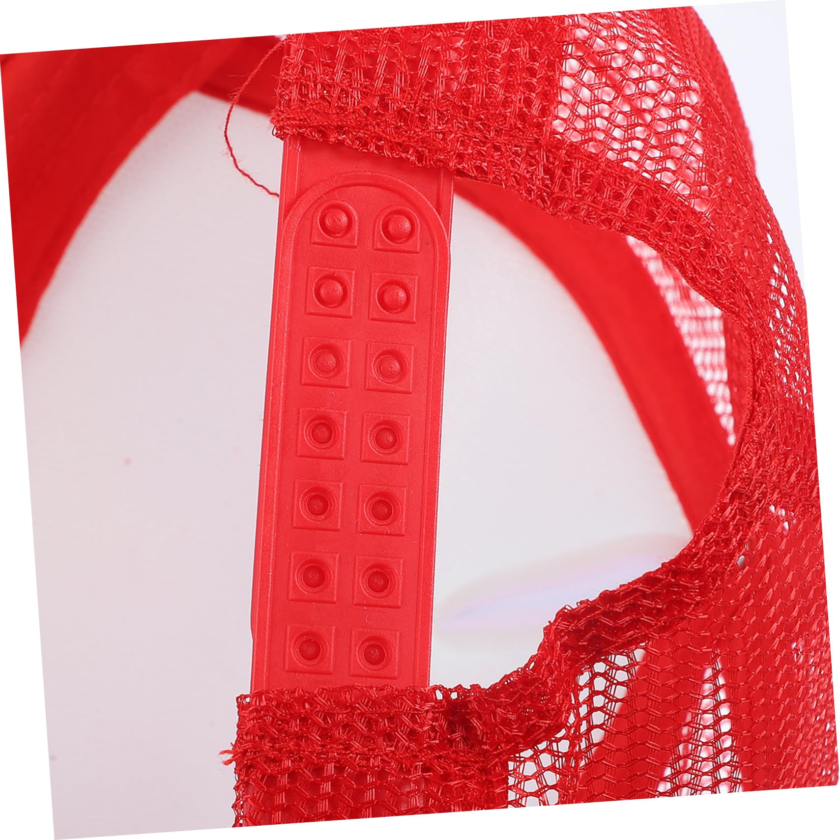 BESPORTBLE Berretto da Baseball a Rete Vuota Cappello Hat Baseball cap Palline racchettoni Cappelli Uomini Caps Tappi Fai da Te in Rete Berretti da Baseball Vuoti Spugna Rosso