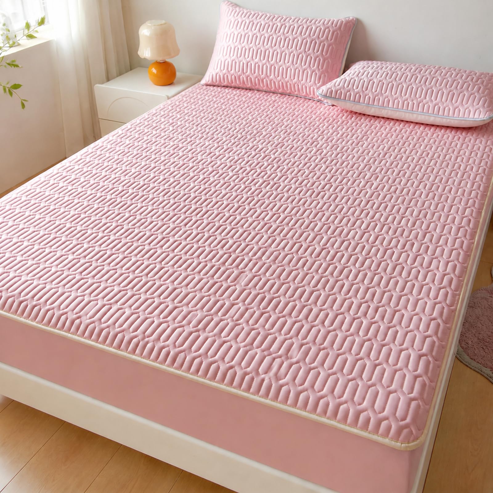 Lenzuola Rinfrescanti Per L'Estate,Materassino Estivo Fresco Per Letto