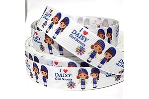 Grosgrain Girl Scout Daisy Vest Ribbon