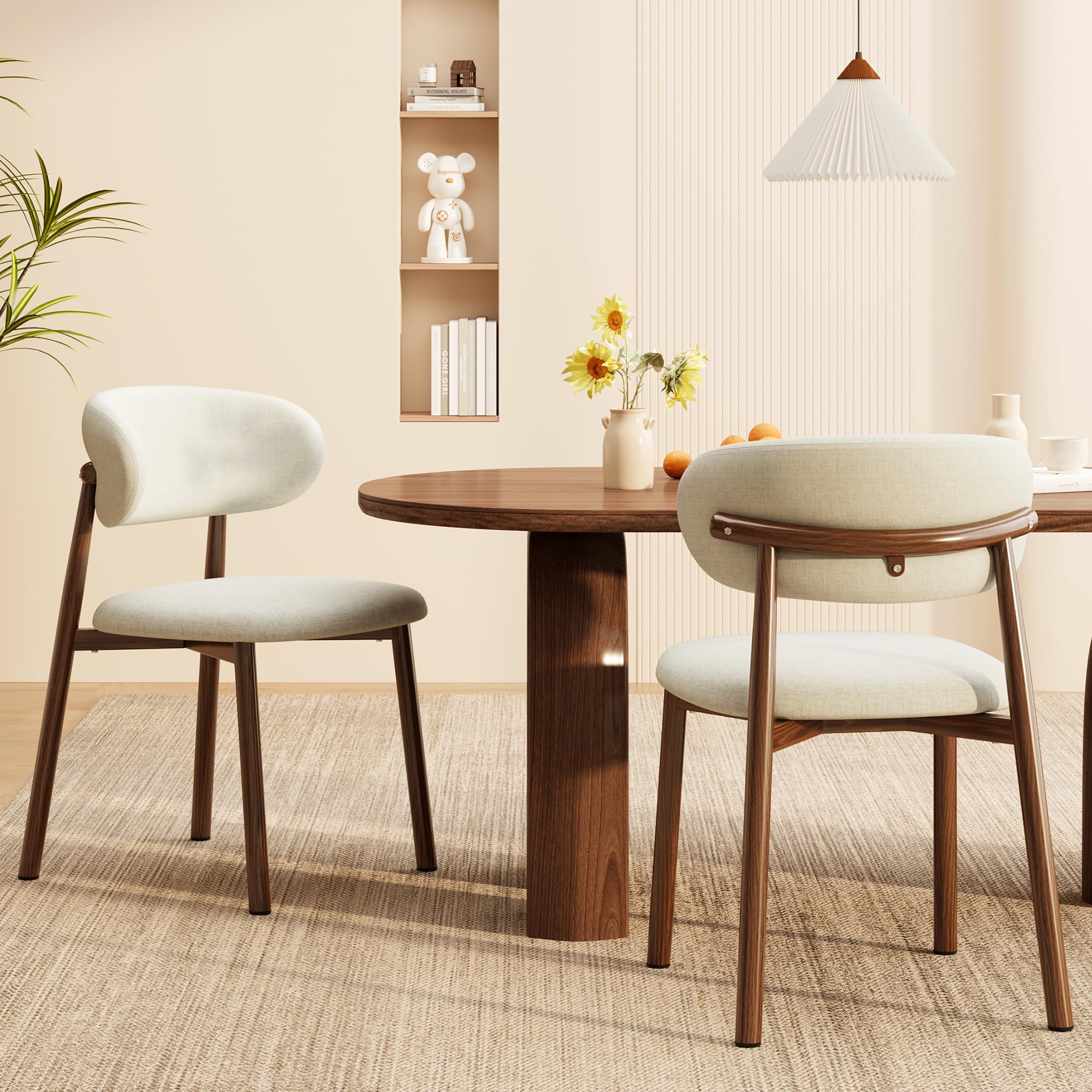 ダイニングチェア KOSUGA Dining Chair 2pair Amazon.com - JCAJCA Kitchen Dining Chairs Set of 2 Modern Soft