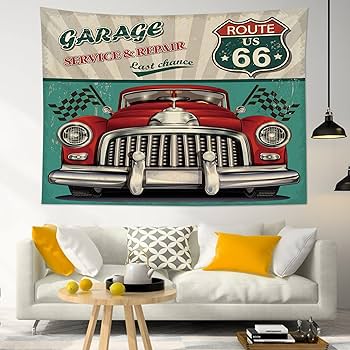 70sアメリカアンティー USA花の刺繍壁掛け ヴィンテージ