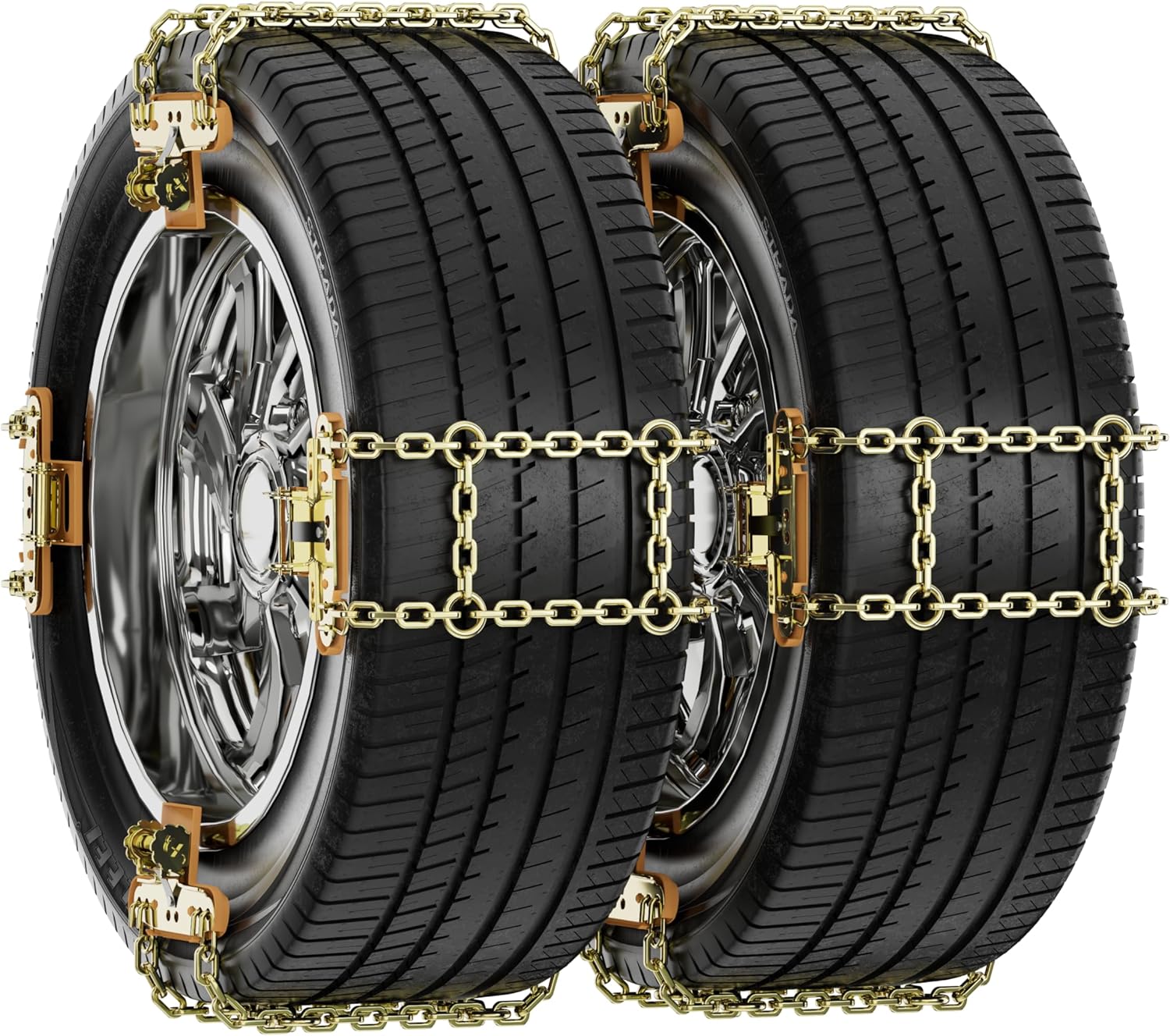 Barbella Car Snow Chains, Emergency Tire Chains for Car