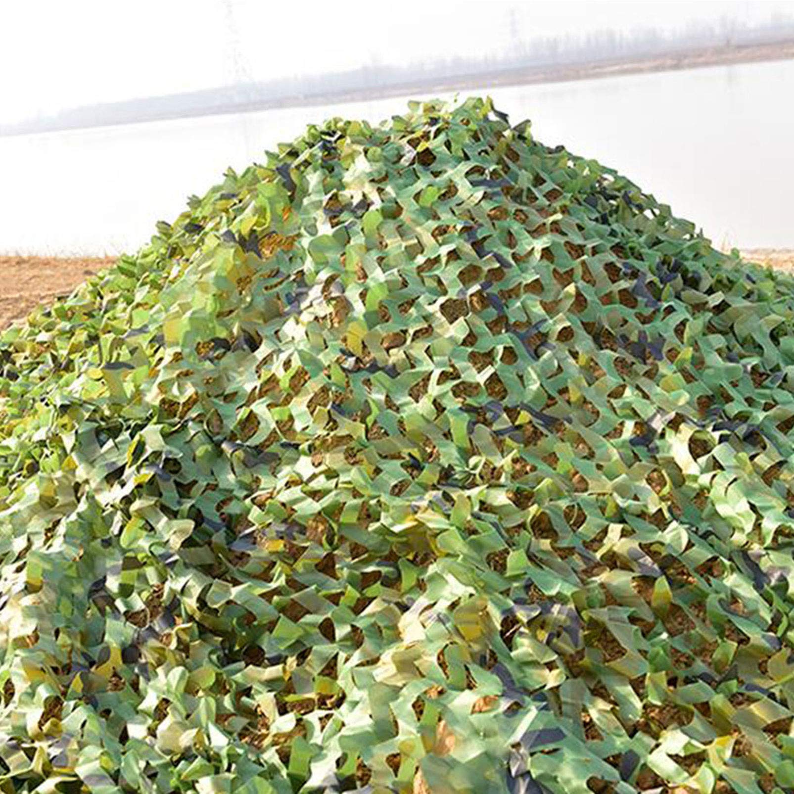 Rete Mimetica Militare 2x3 Metri | Per Campeggio, Caccia, Giardino E Feste | Poliestere Oxford 210D