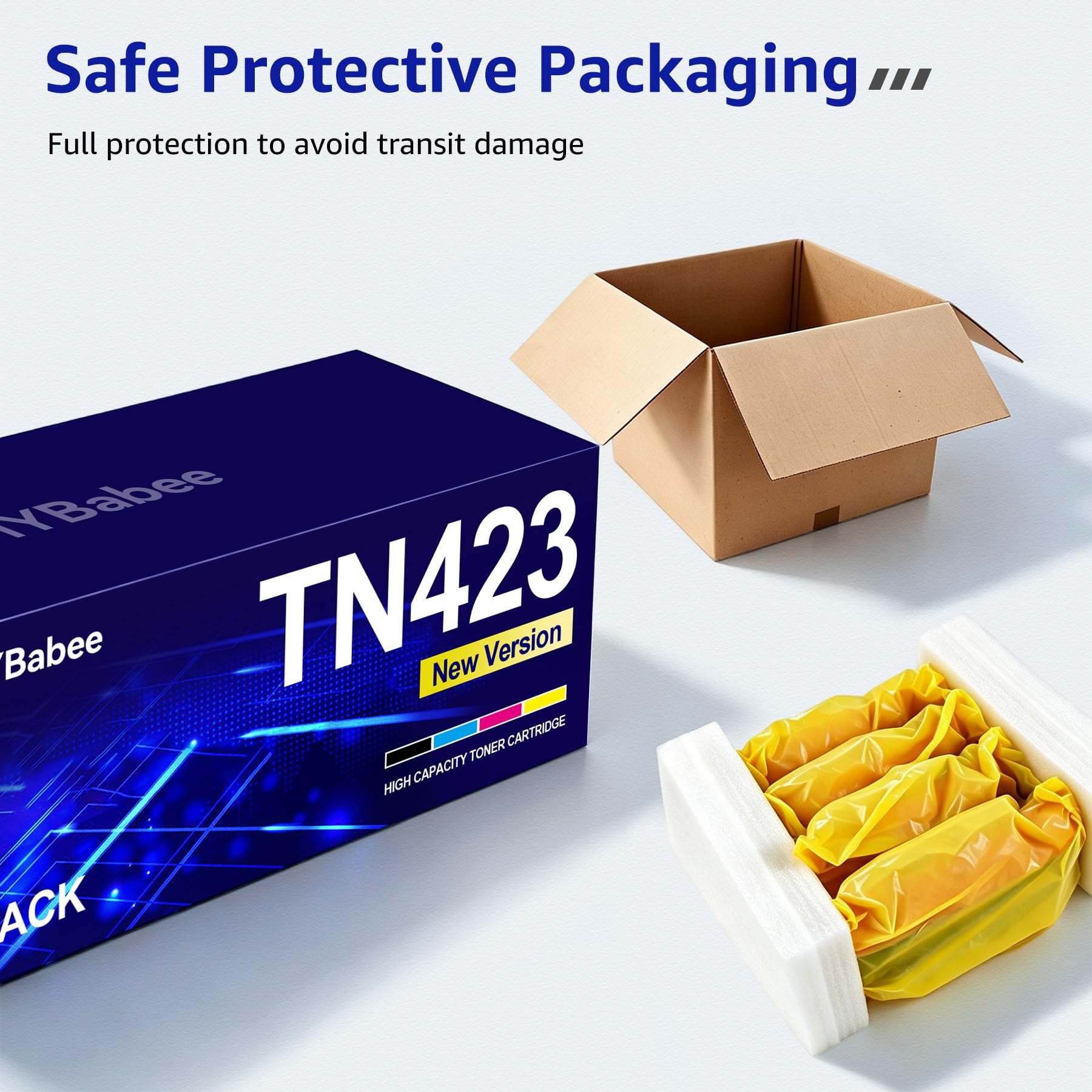 CMYBabee TN-423 Kompatybilny z Brother Toner TN423 TN421 TN423BK TN423C TN423M TN423Y do MFC-L8690CDW MFC-L8900CDW HL-L8260CDW HL-L8360CDW DCP-L8410CDW