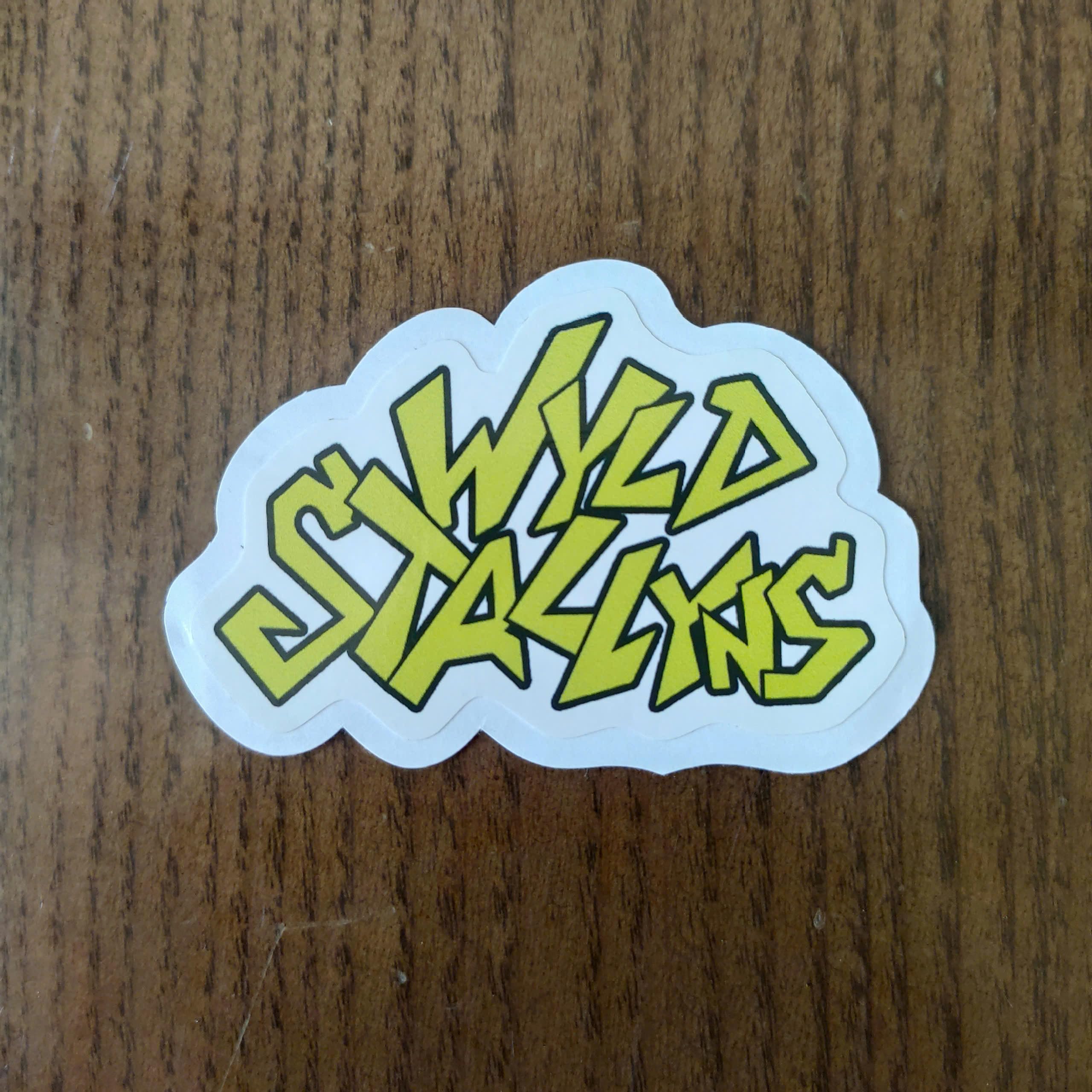 (Pack of 3) Bill & Ted's WYLD Stallyns Bill & Ted's Excellent Adventure Sticker 3 inch