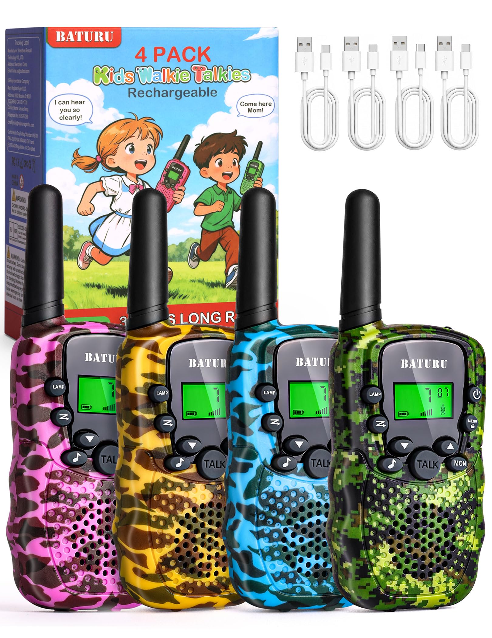 BATURU 4-Pack