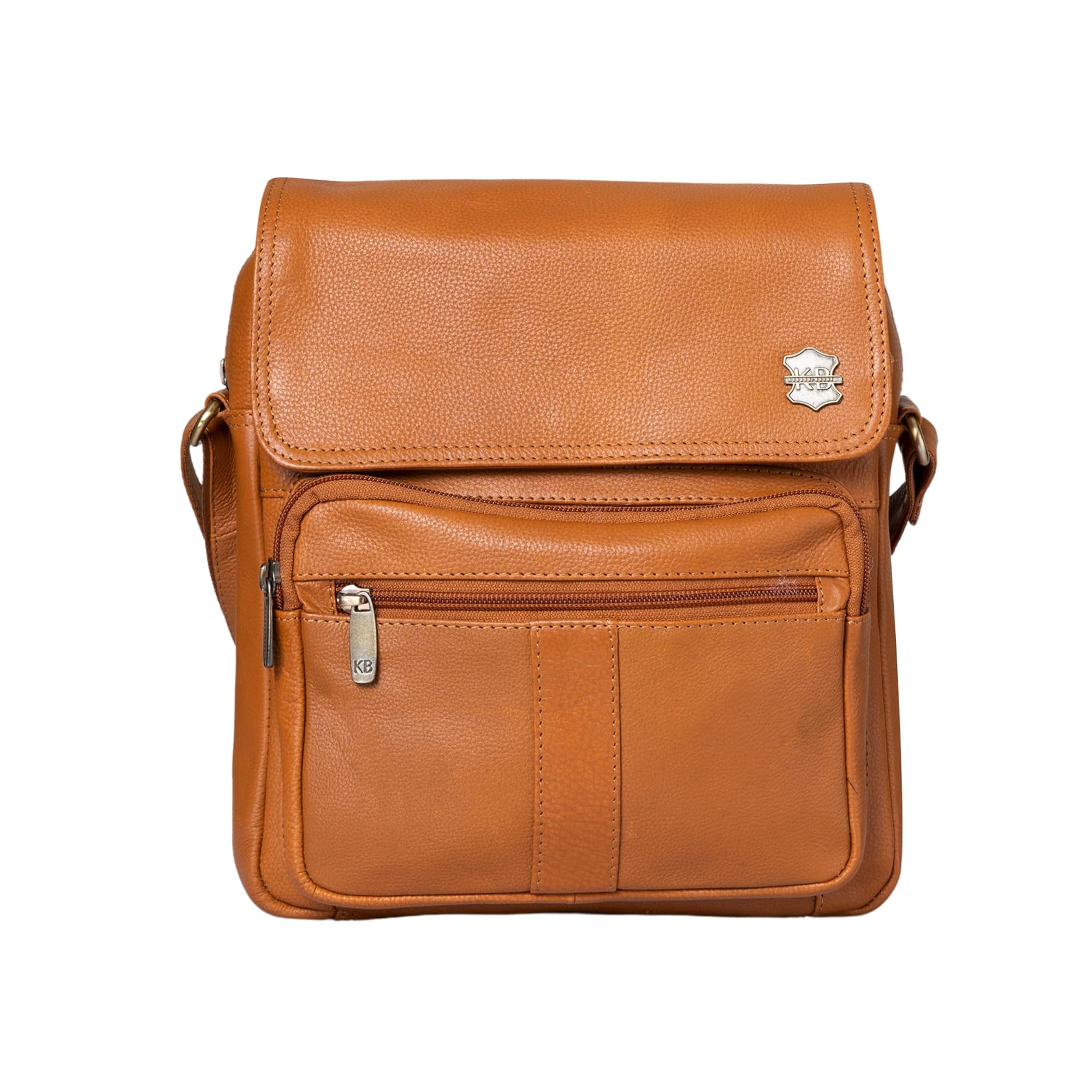 Euron Genuine Leather Messenger Sling Bag for Men & Women