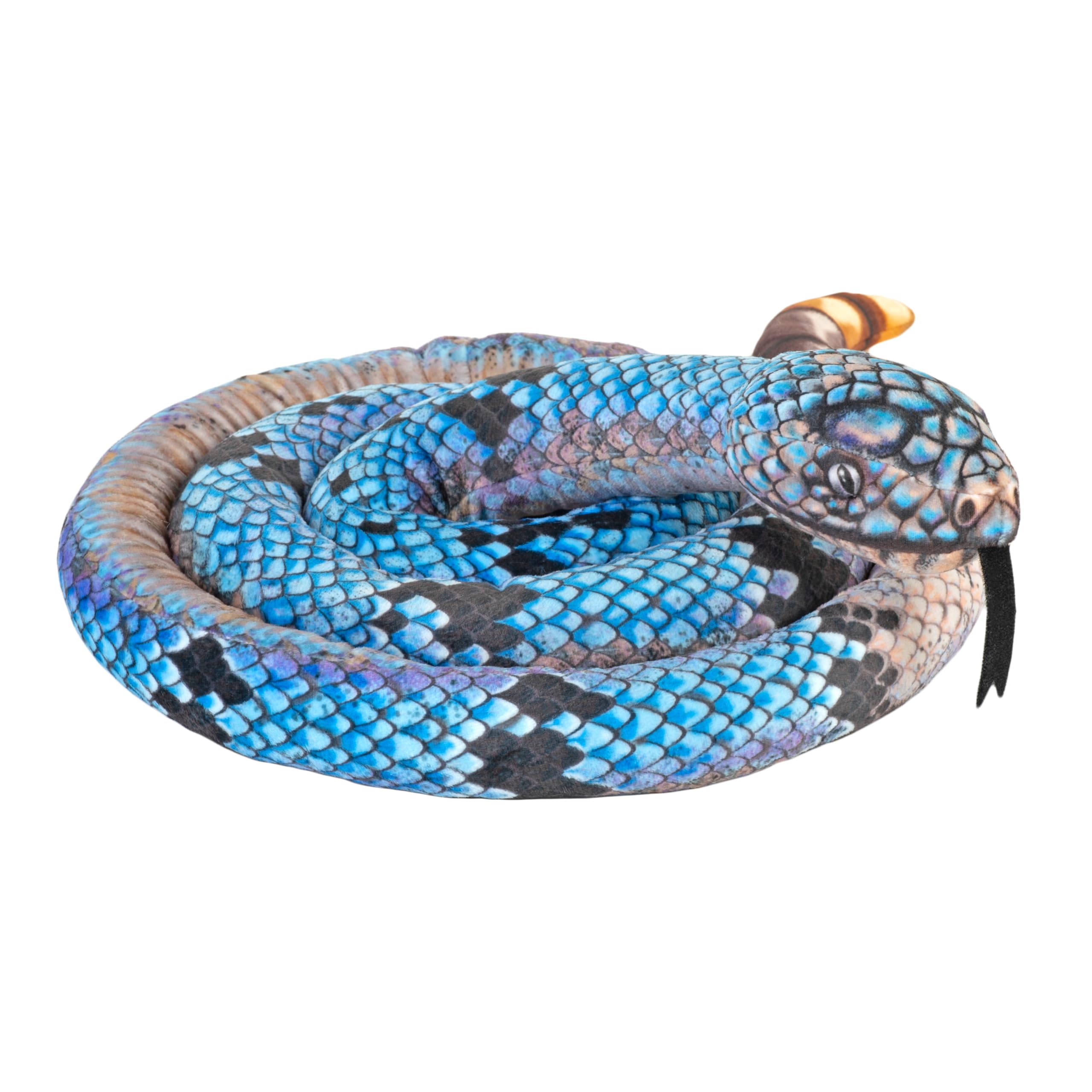 Peluche géante serpent à sonnette écoresponsable Wild Republic