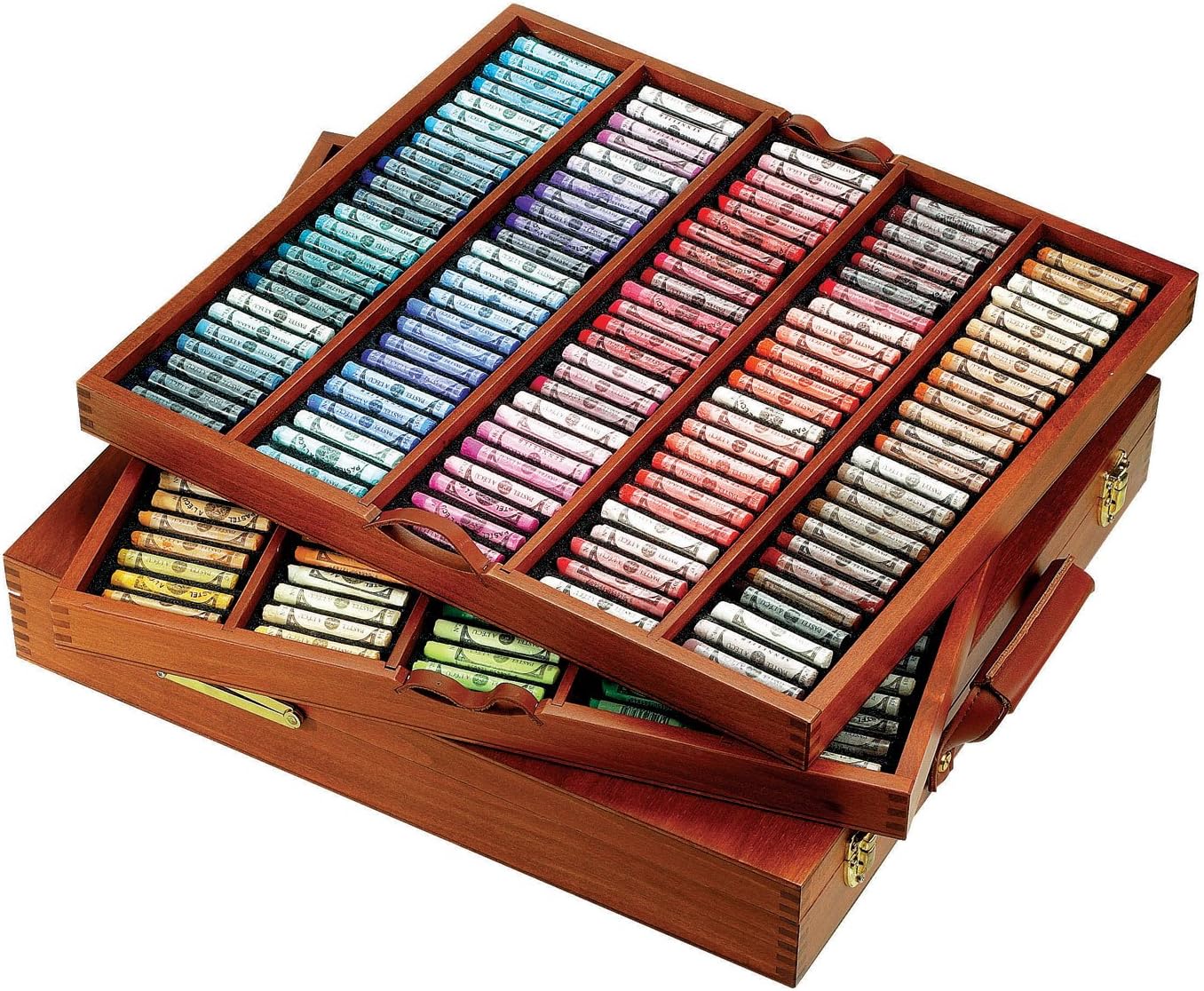 Sennelier ensemble de Pastel secs Coffret en bois 250 ASSORTED Amazon.fr Cuisine et Maison