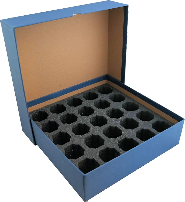 500oz Silver Round/Medallion/American Silver Eagle Tube Monster Box with Foam Insert - Holds 25 Tubes