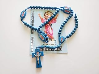 Rosario de Madera y Novena en Honor Al Divino Nino Jesus