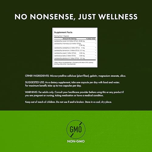 Vista 9 de Swanson FemFlora - Suplemento probiótico femenino que apoya la flora de la boca, el tracto gastrointestinal y la vagina - Probióticos para mujeres