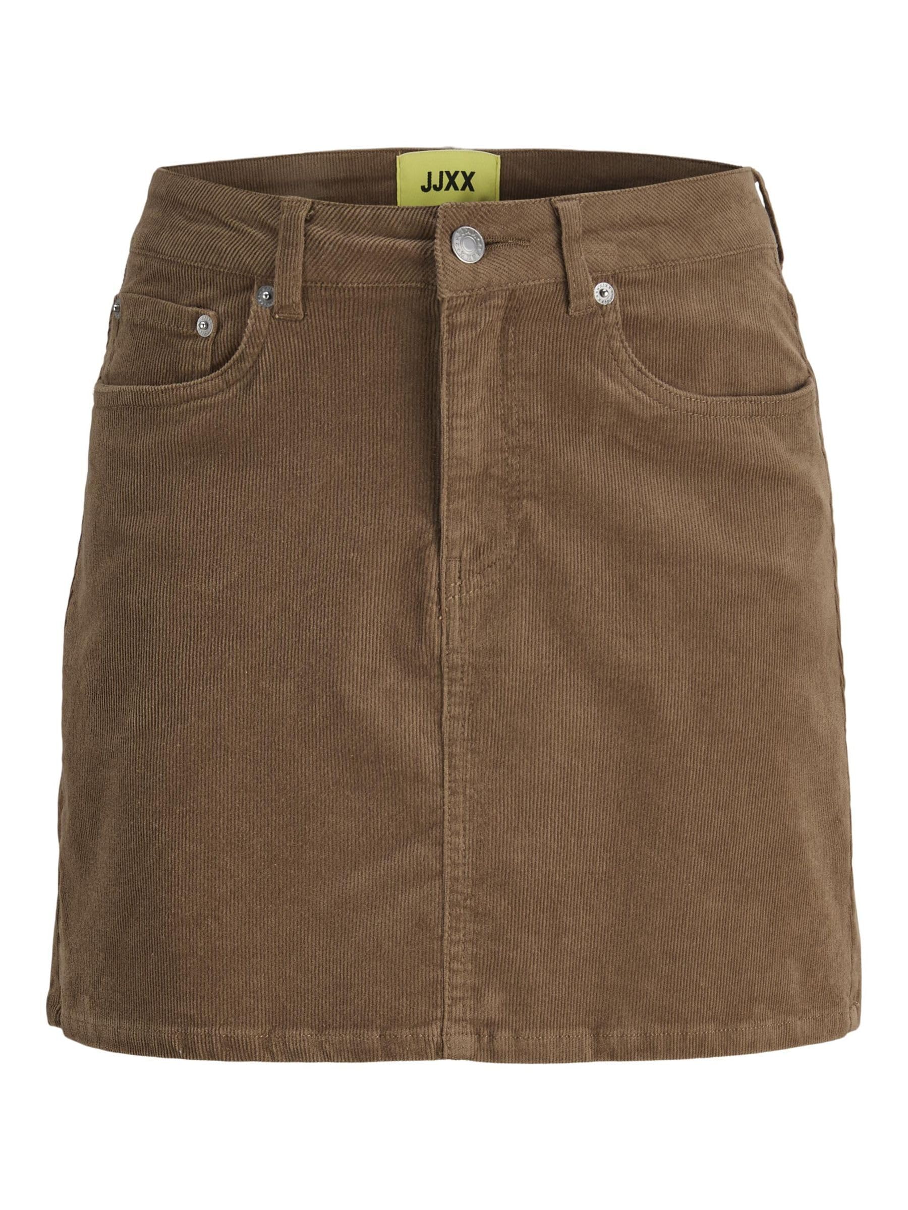 Jack & Jones Jxgelly Short Hw Skirt PNT, Otter, XL