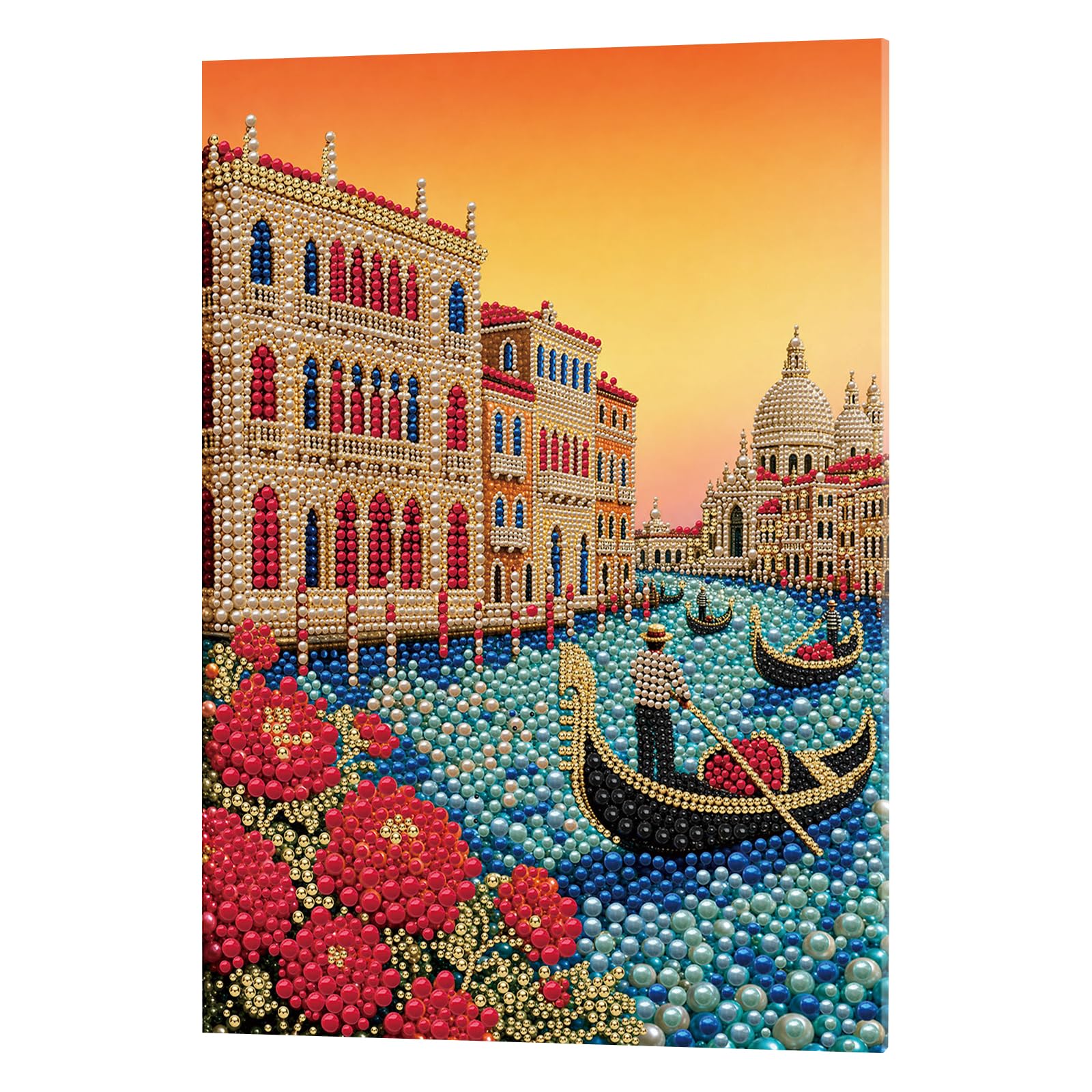 POETRYDRAW Venice Pearl Painting Kit for Adults & Beginners 30x40cm