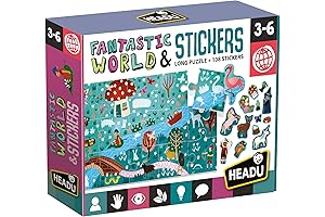 Headu World Puzzle & Stickers