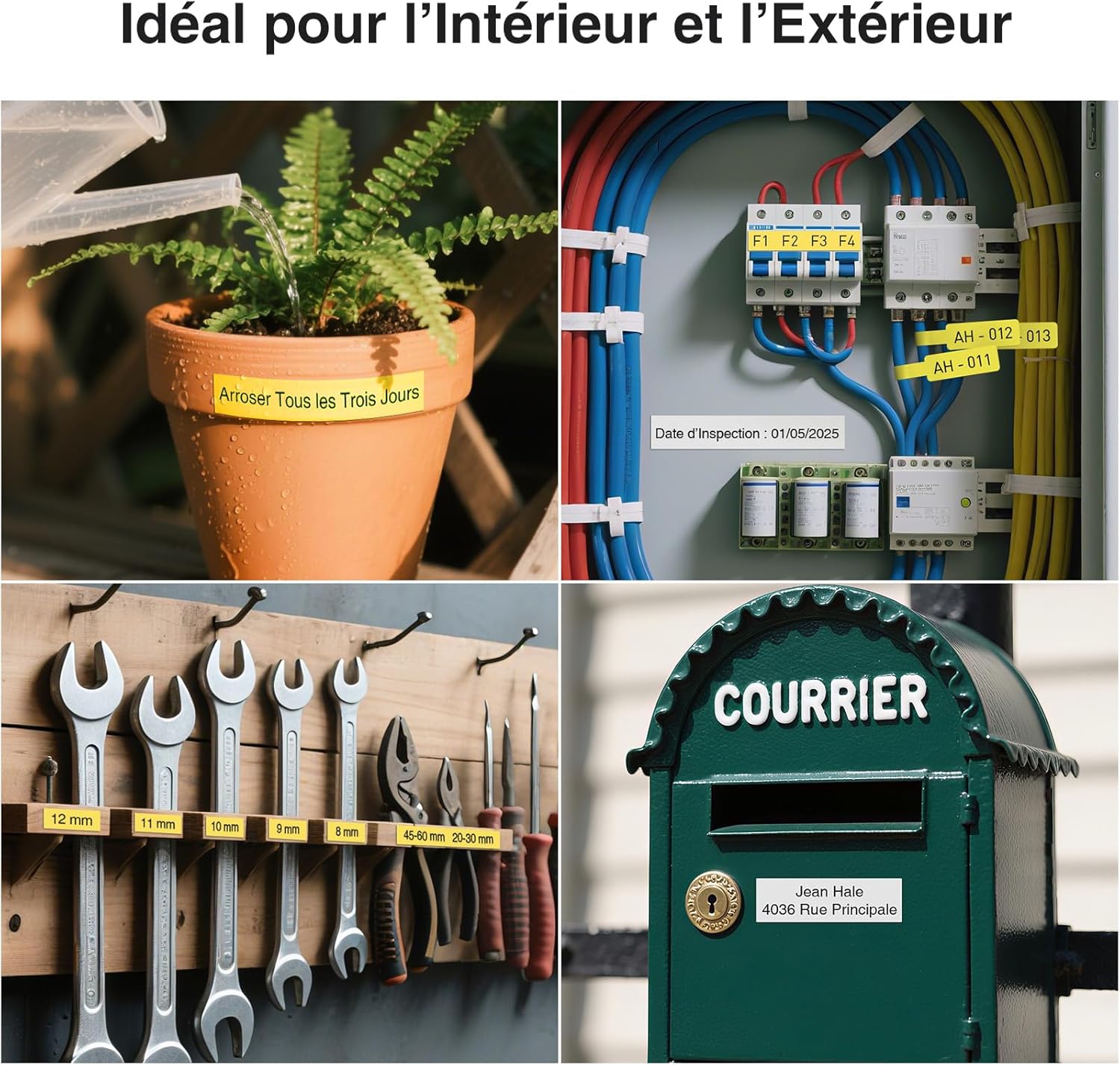 Aplikacija examples for indoor and outdoor use