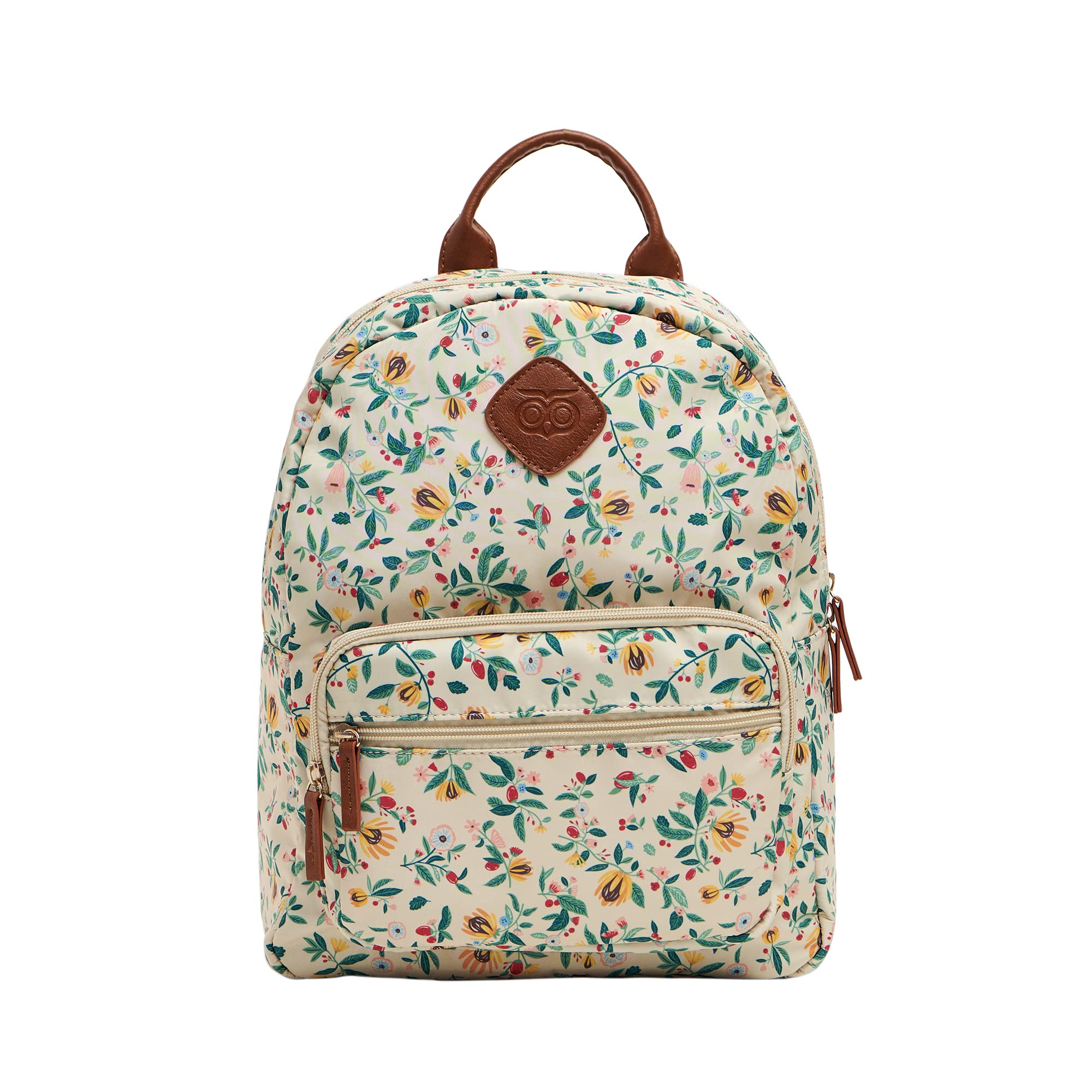 chumbak Backpack for Women | Stylish Canvas Laptop Bag | Office Bag, College Essentials, and Travel Backpack for Girls | Spring in my Step Collection-picture-35