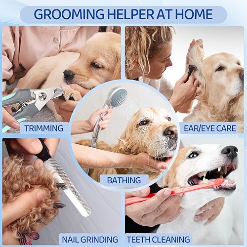 Vista 20 de Pet Dog Grooming Hammock Harness for Medium Dogs Nail Trimming, Dog Sling for Cutting Nails, Dog Hanging Holder Hanger for Clipping Nails with Nail