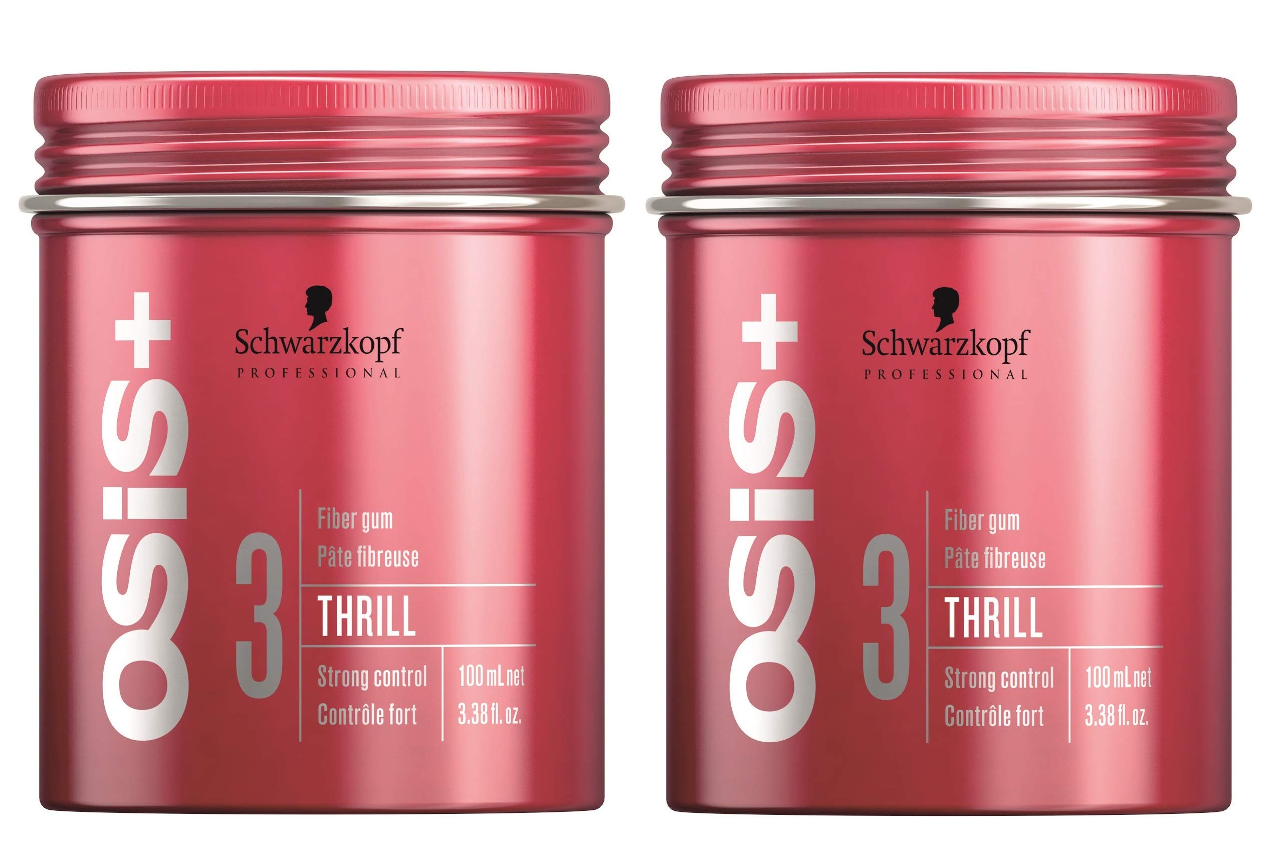 Schwarzkopf Osis Thrill Faser Gum 100 ml x 2 + Geschenk