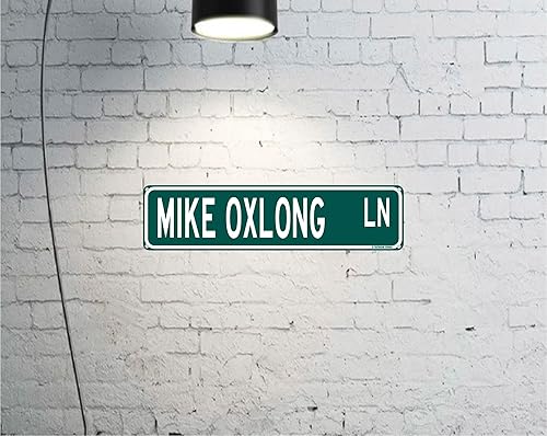 Miniatura 7 de Dutch Oven Ave - Letrero divertido inapropiado de 16 x 4 pulgadas, letrero de calle de hojalata para dormitorio, dormitorio, decoración de bar