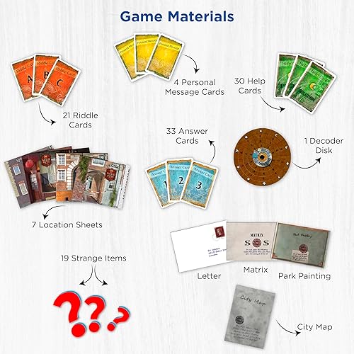 Miniatura 9 de Thames & Kosmos EXIT The Cemetery of The Knight Escape Room Game in a Box EXIT The Game  A Kosmos Game  Familia  Experiencia de sala de escape en