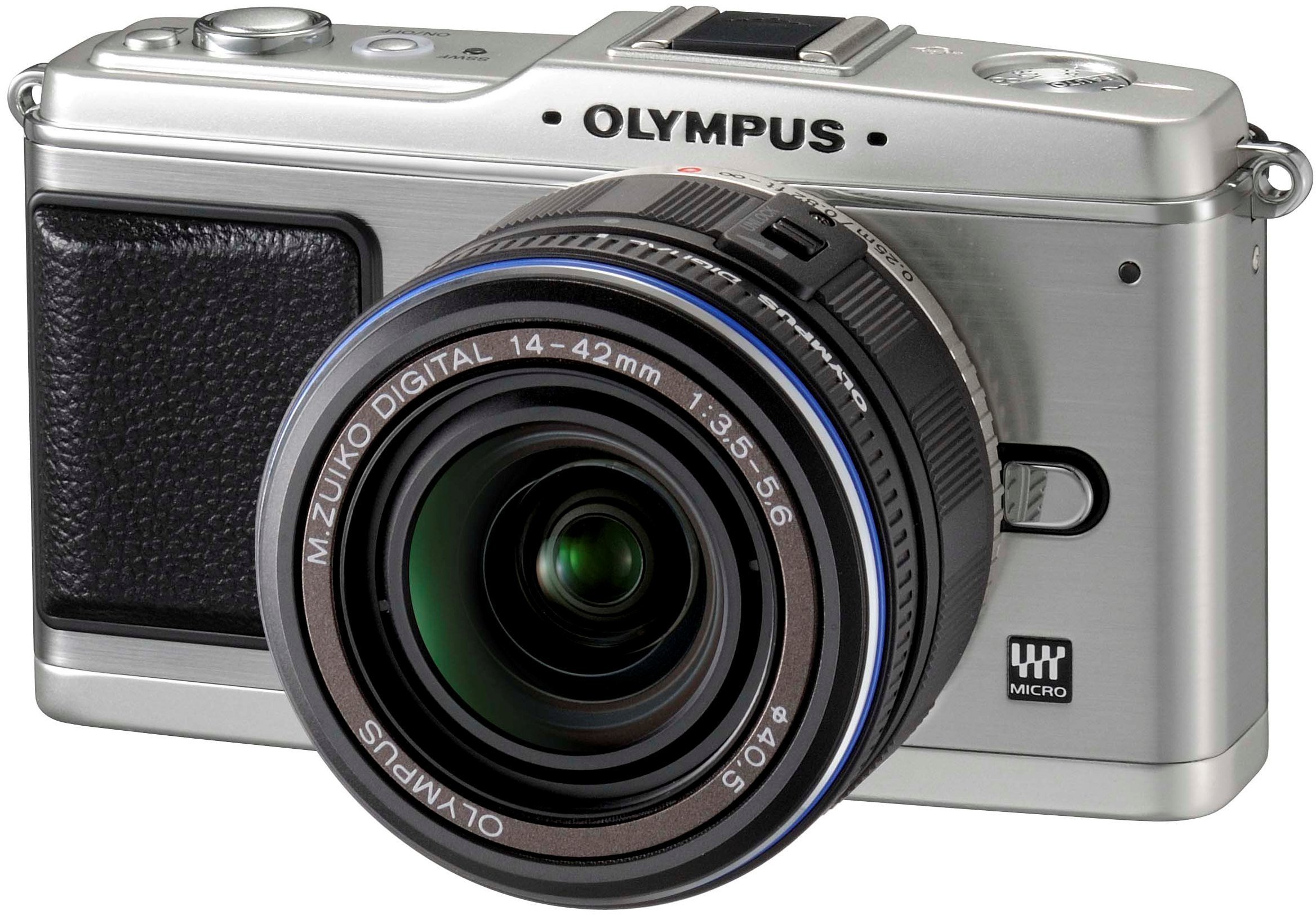 Amazon | OLYMPUS ミラーレス一眼 E-P1 レンズキット シルバー E-P1 