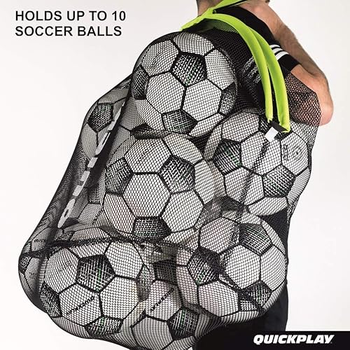 Miniatura 3 de QUICKPLAY Target Sax - Red de fútbol 2 en 1 y bolsa de pelota de fútbol  Red multideportiva y bolsa de equipo