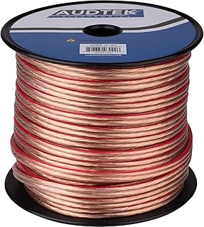 Audtek 14 AWG Speaker Wire 100 ft. Spool