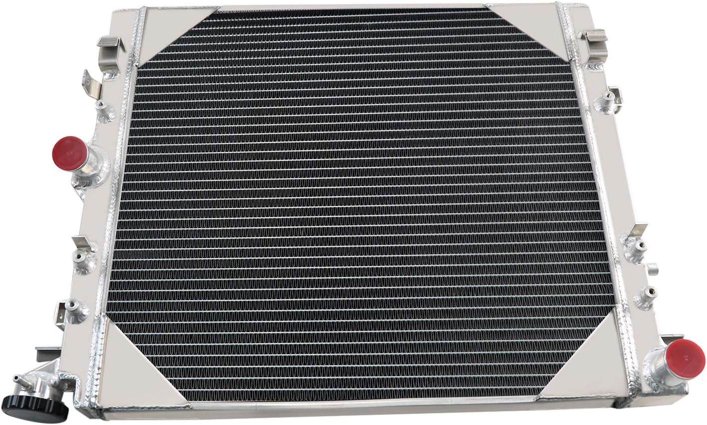 ALLOYWORKS 3 Row Core All Aluminum Radiator For 2007-2017 Jeep Wrangler JK 3.6L 3.8L V6 Offroad