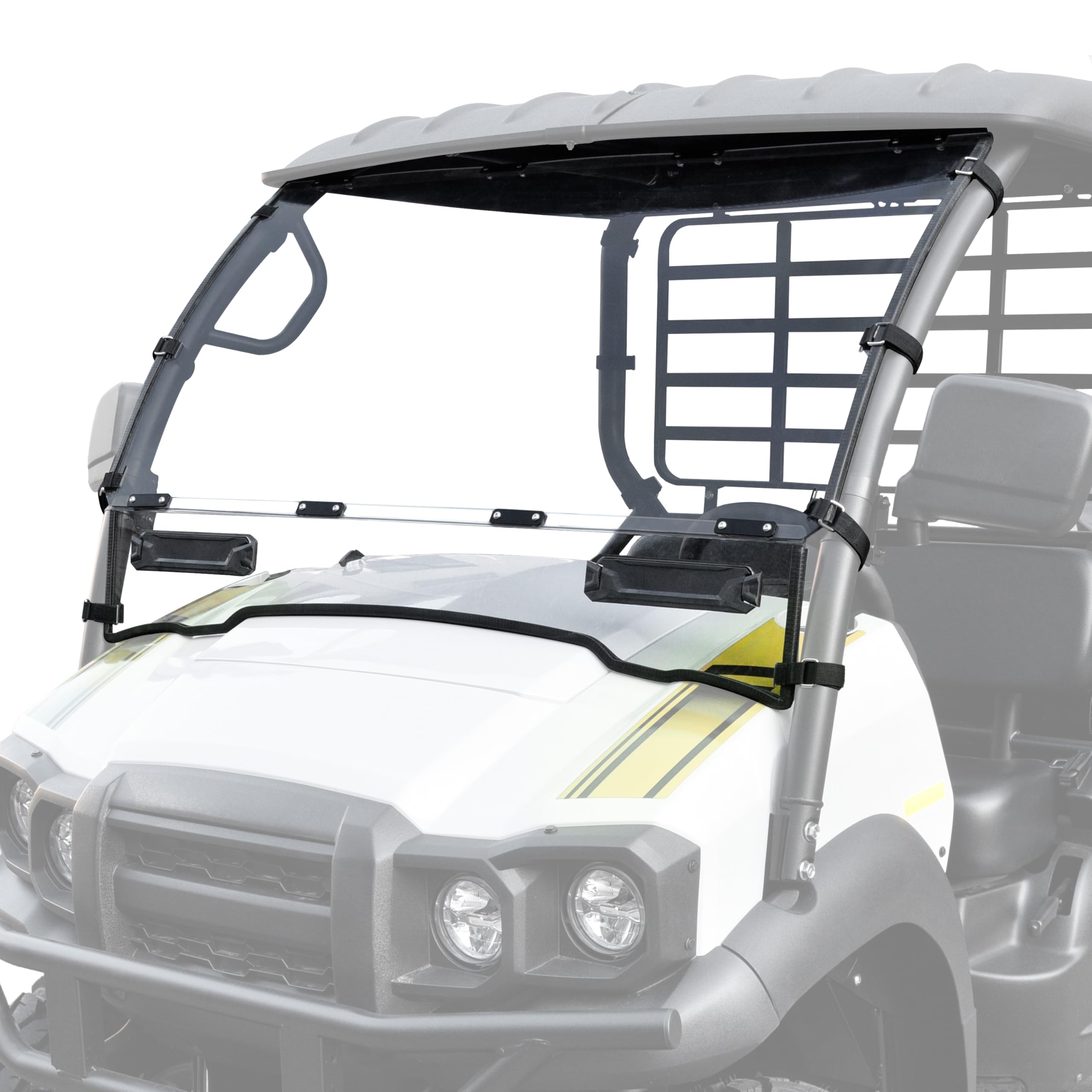 Amazon.com: SLORIMOD Vented Full Windshield for Kawasaki Mule SX
