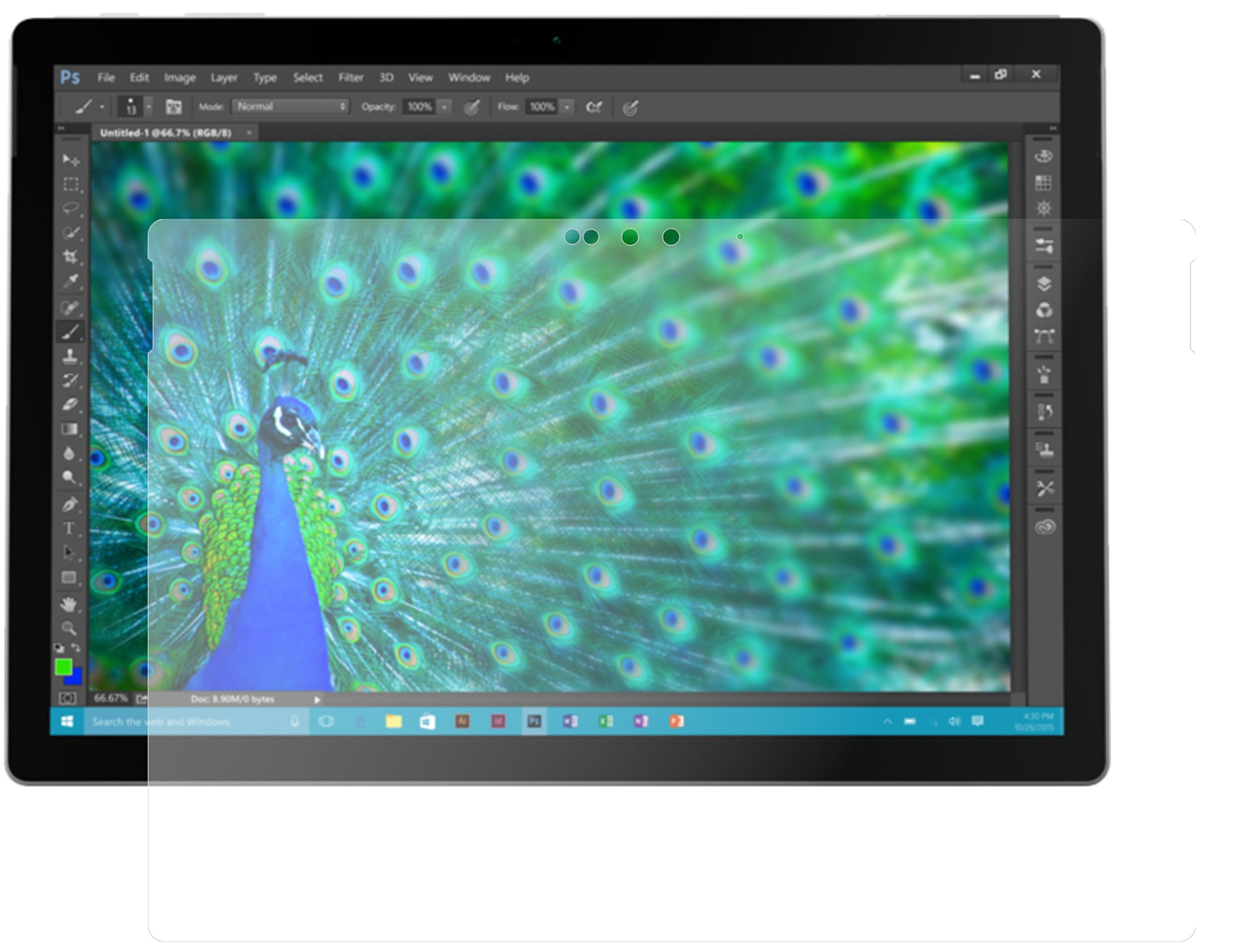 dipos 2x Pellicola Protettiva 9H opaca per Microsoft Surface Book | Antiriflesso, non si rompe e non si scheggia, non è vero vetro, Anti-Shock, antigraffio, senza bolle, autoadesiva