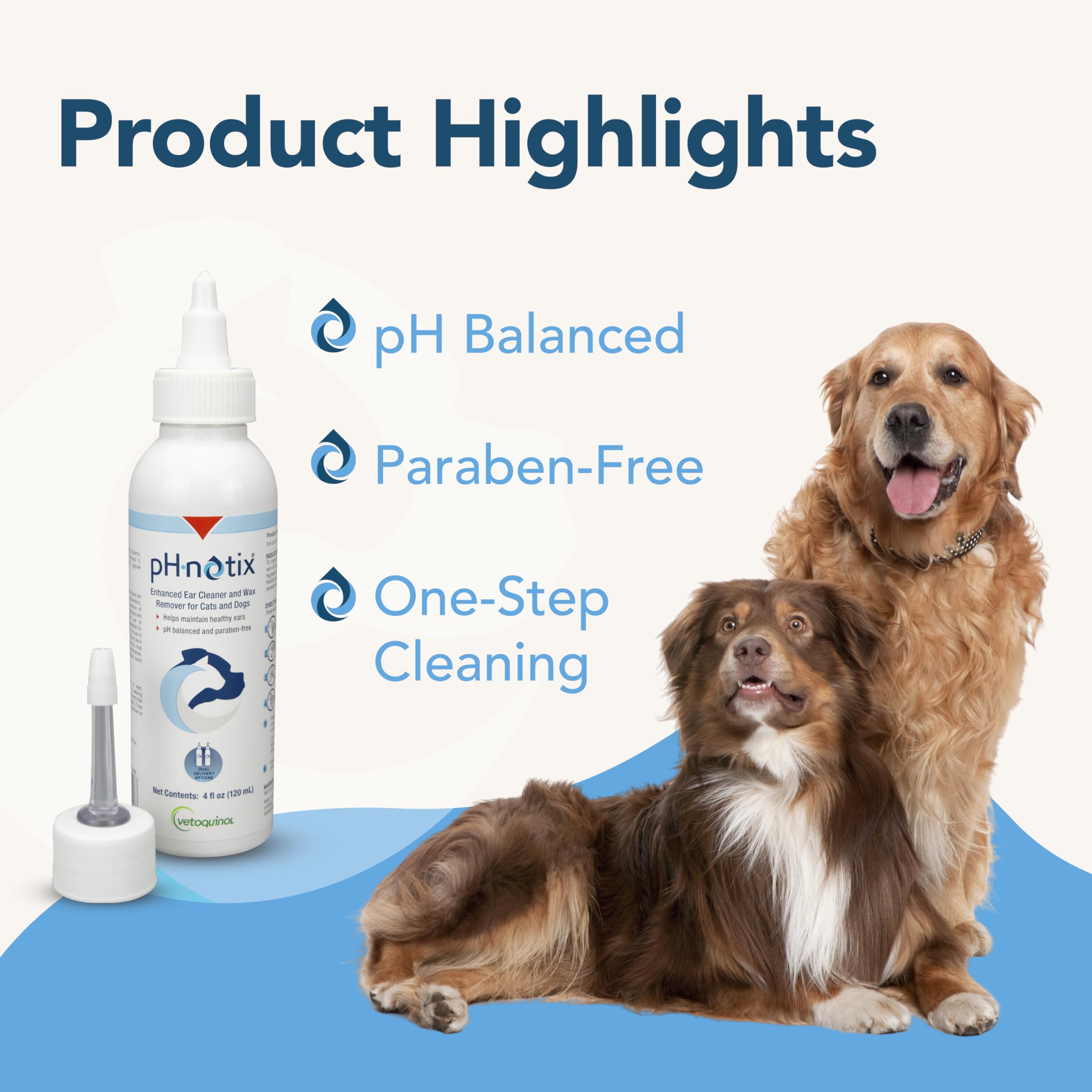 Vetoquinol pH•notix Enhanced Ear Cleaner, - image 4