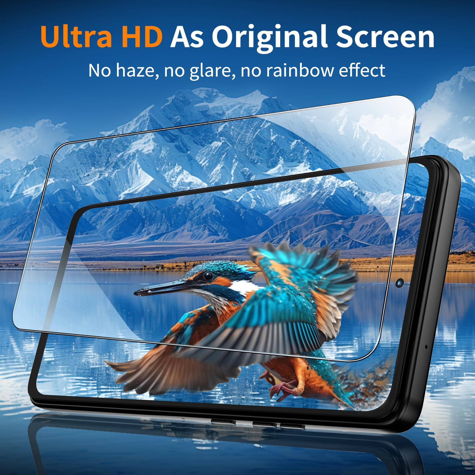 3-pak do Motorola Moto G Stylus 5G (2026) folia ochronna na wyświetlacz, 9H odporna na zarysowania HD przezroczysta folia ze szkła hartowanego, pełne pokrycie, bez pęcherzyków powietrza
