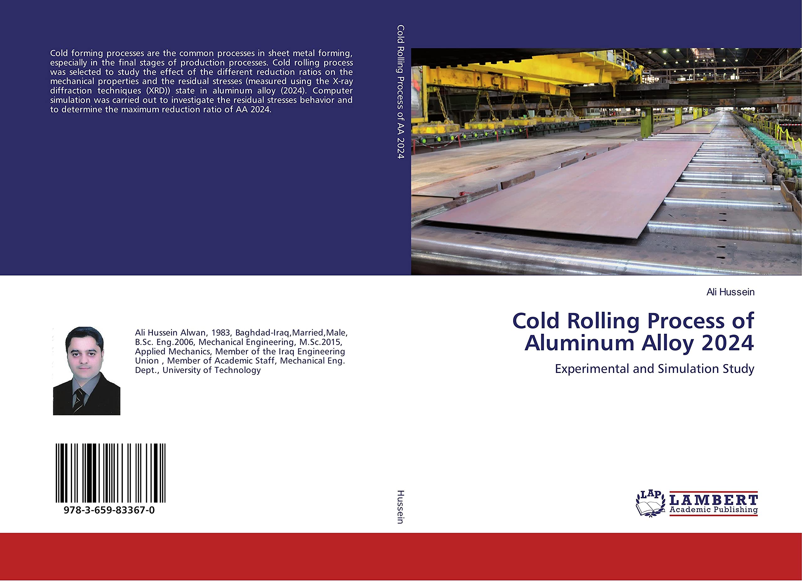 Cold Rolling Process of Aluminum Alloy 2024: Experimental and Simulation Study