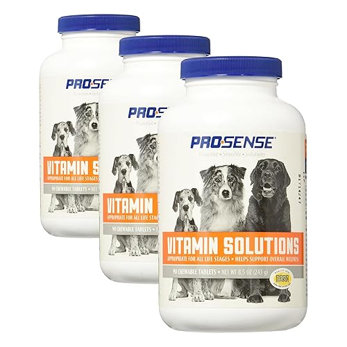 PRO·SENSE Vitamin Solutions, Chewable Tablets for Dogs, Helps Support Overall