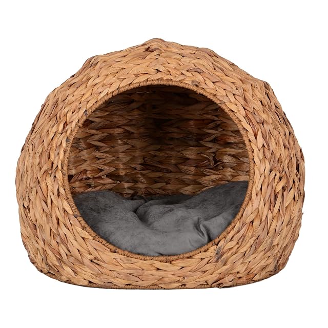Foto 3 de 4 de UNUS Animals - Cesta redonda para gatos con cojín, para perros y gatos