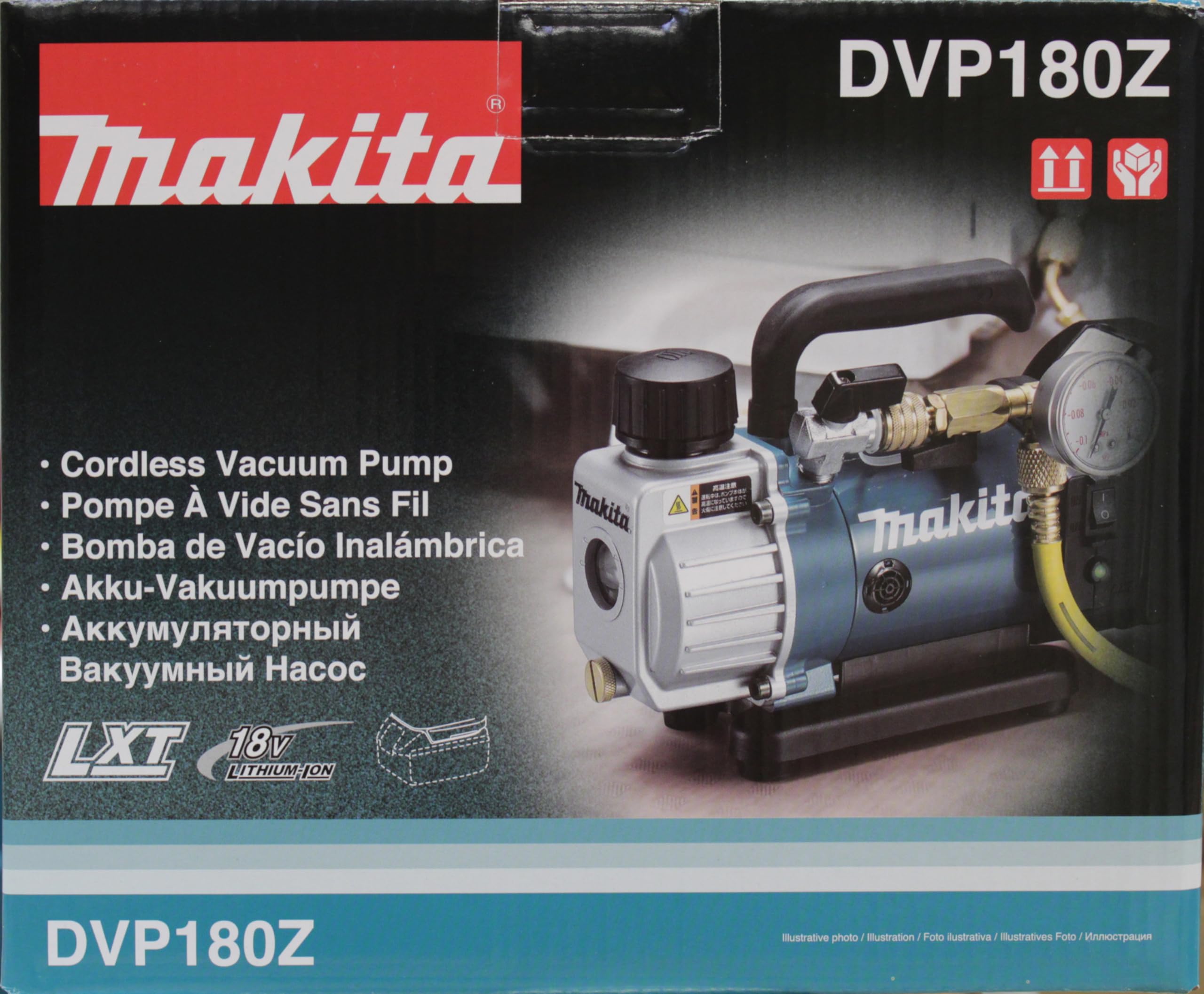 Makita Bomba de vacío DVP180Z, multicolor