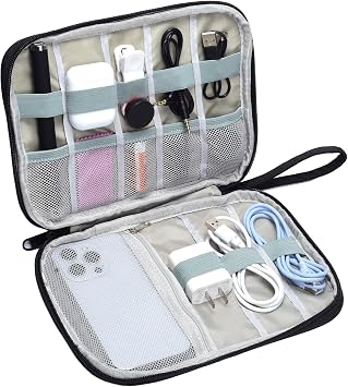 Travel Cable Organizer Pouch Electronic Accessories Carry Case
