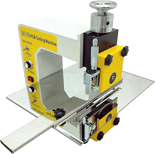 Miniatura 2 de TECHTONGDA Máquina de corte de PCB de corte en V Máquina separadora de ranura Máquina separadora de PCB Rango de espesor de corte 0.02-0.06 pulgadas