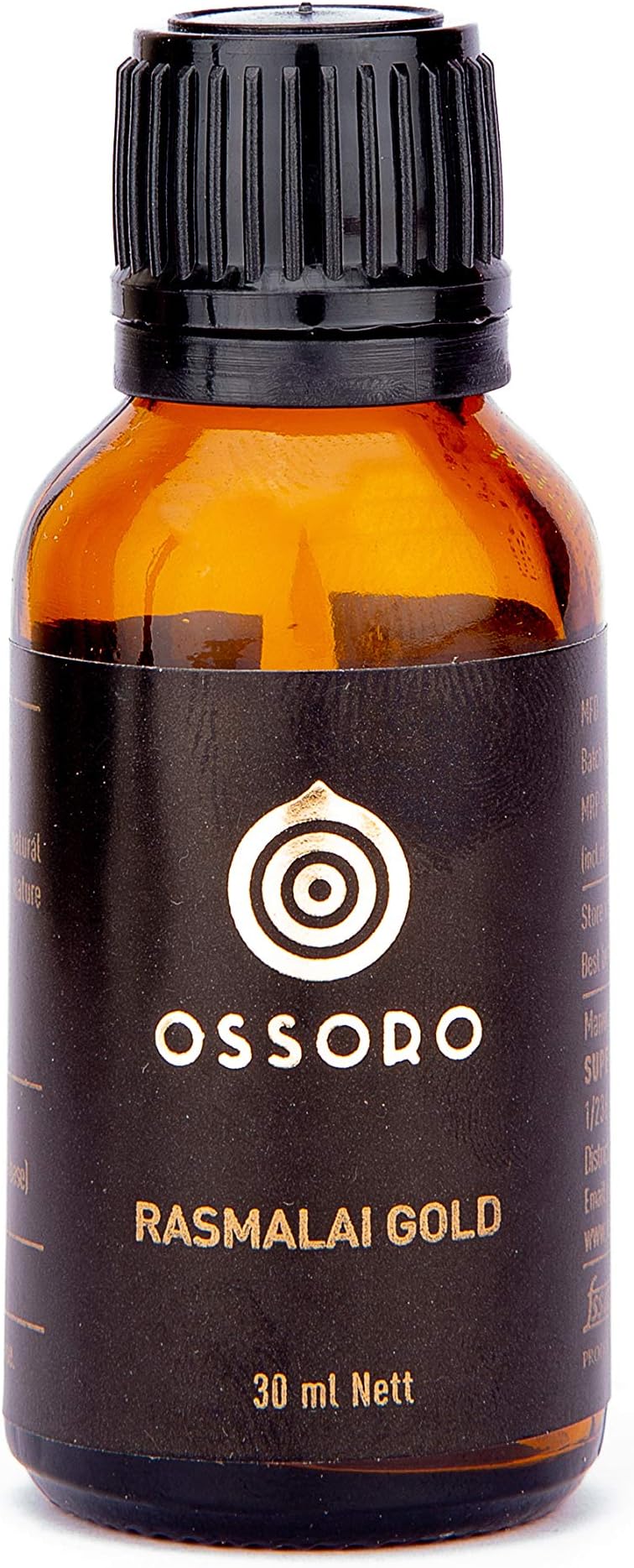 Ossoro Rasmalai Gold Essence for Cake, 30 ml Glass Bottle | Premium Ossoro Essence for Baking, Desserts, Syrups, Sweets & Beverages | Baking Essentials