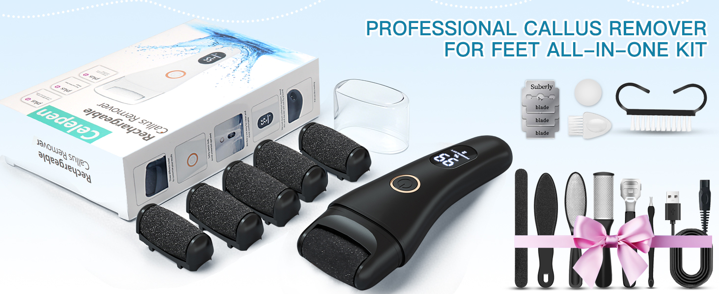 Amazon.com : Electric Foot File Callus Remover for Feet - 6pcs