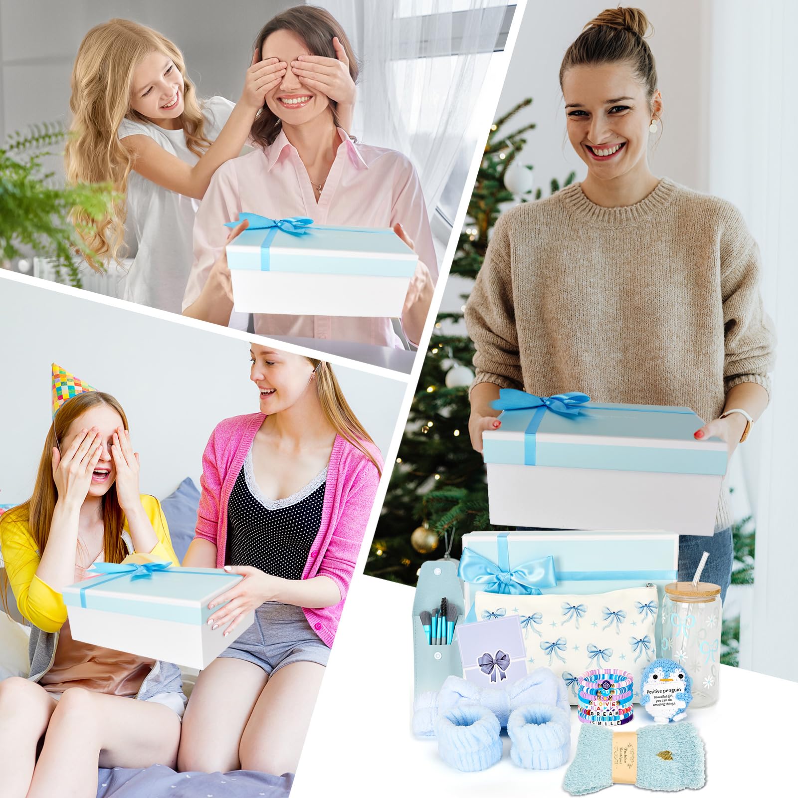Regali per Ragazze Adolescenti 9 10 11 12 13 14 15 16 Anni, Regalo di Compleanno per Donne, Amiche, Ragazze, Collega Mamma e Sorella, Moglie, Figlia, Ritorno a Scuola - idee Regalo (Blu)